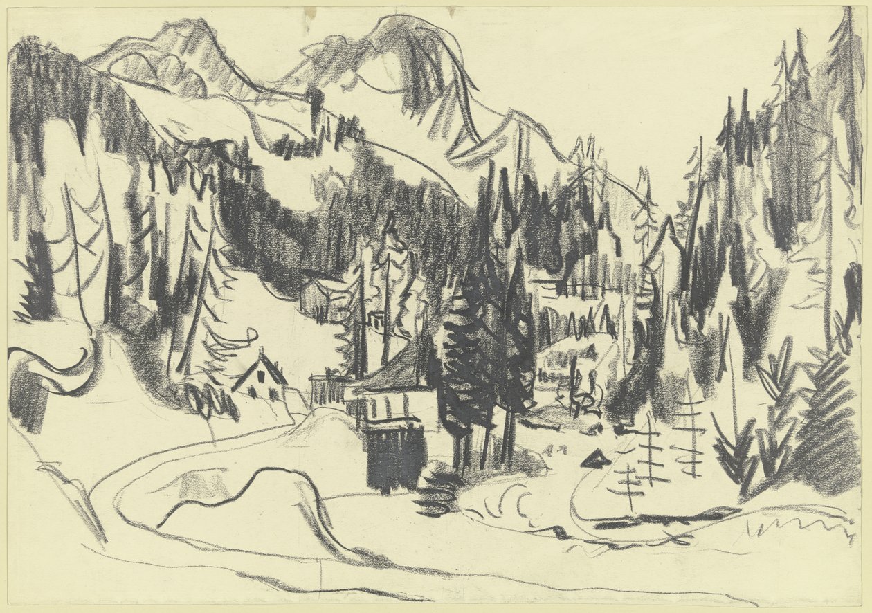 Sertigtal - Ernst Ludwig Kirchner