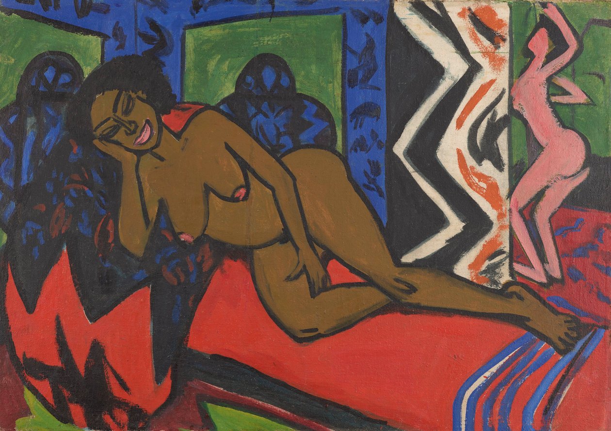 Milli endormi - Ernst Ludwig Kirchner