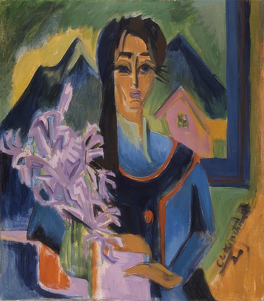 Dimanche dans les Alpes. 1922 - Ernst Ludwig Kirchner