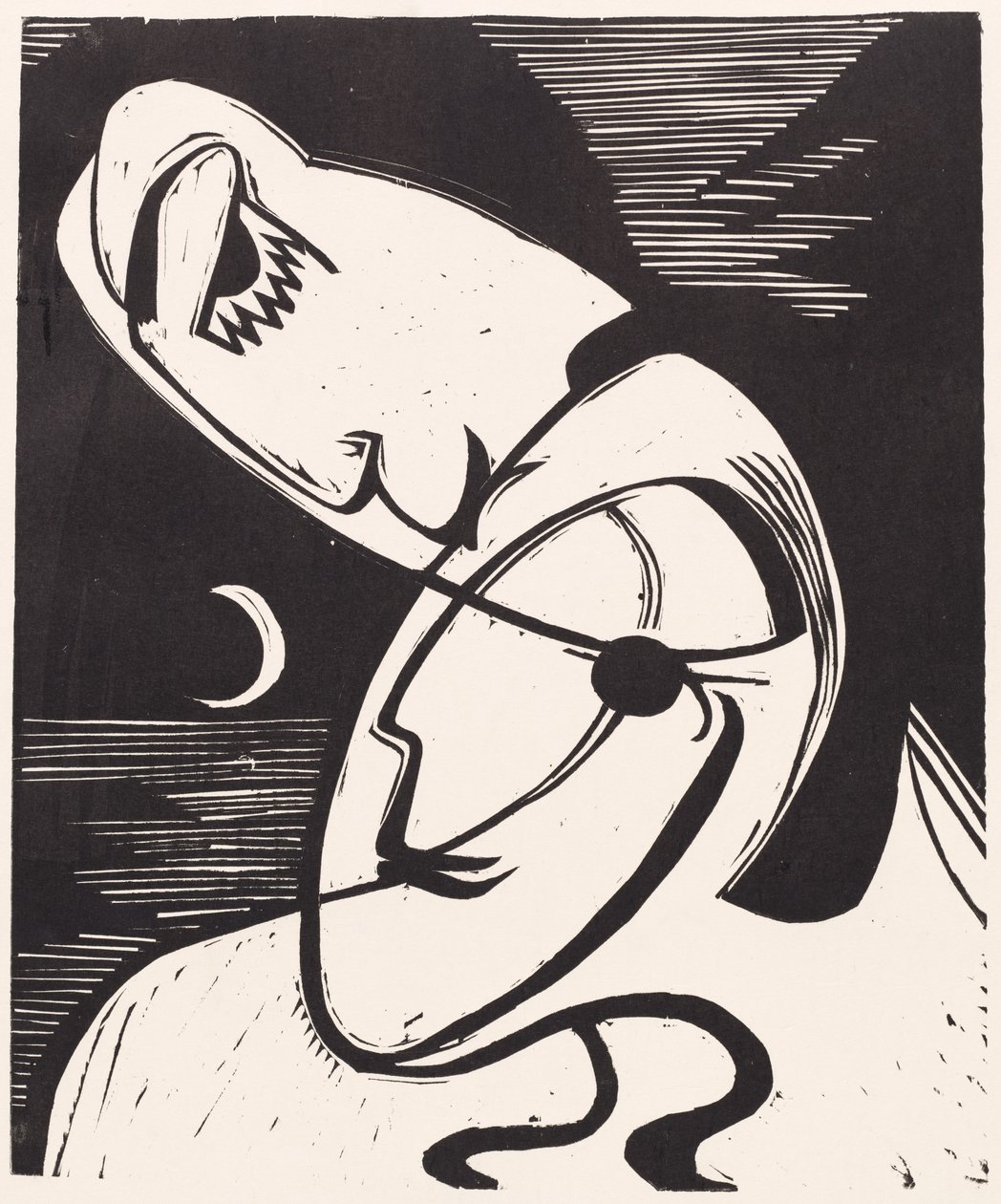 Le Baiser - Ernst Ludwig Kirchner