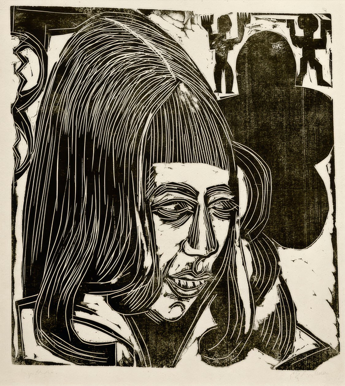 Fille Sternheim - Ernst Ludwig Kirchner