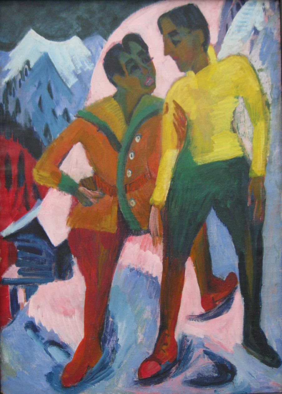 Deux frères - Ernst Ludwig Kirchner