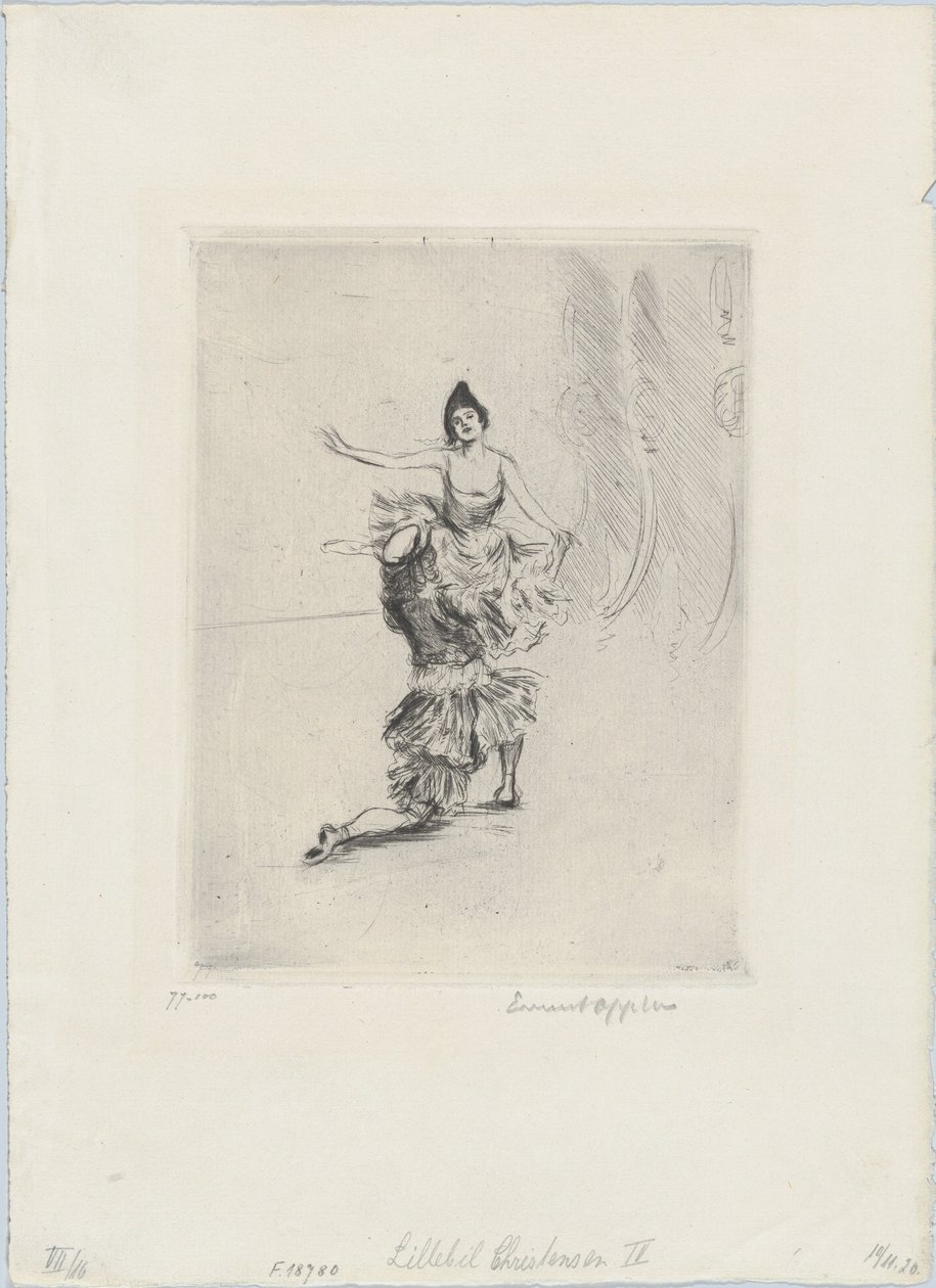 Lillebil Christensen IV - Ernst Oppler