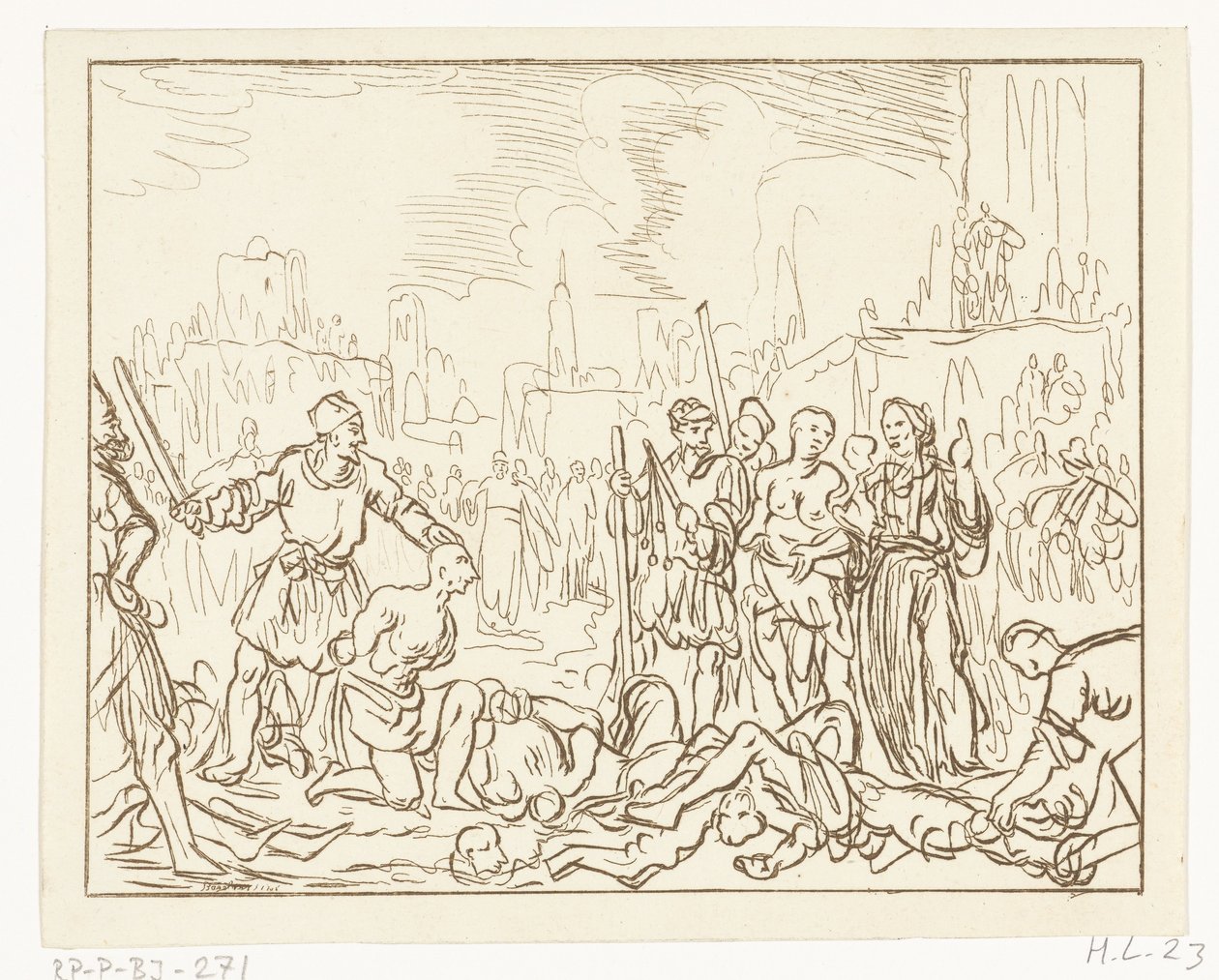 Félicité et ses sept fils décapités - Ernst Willem Jan Bagelaar