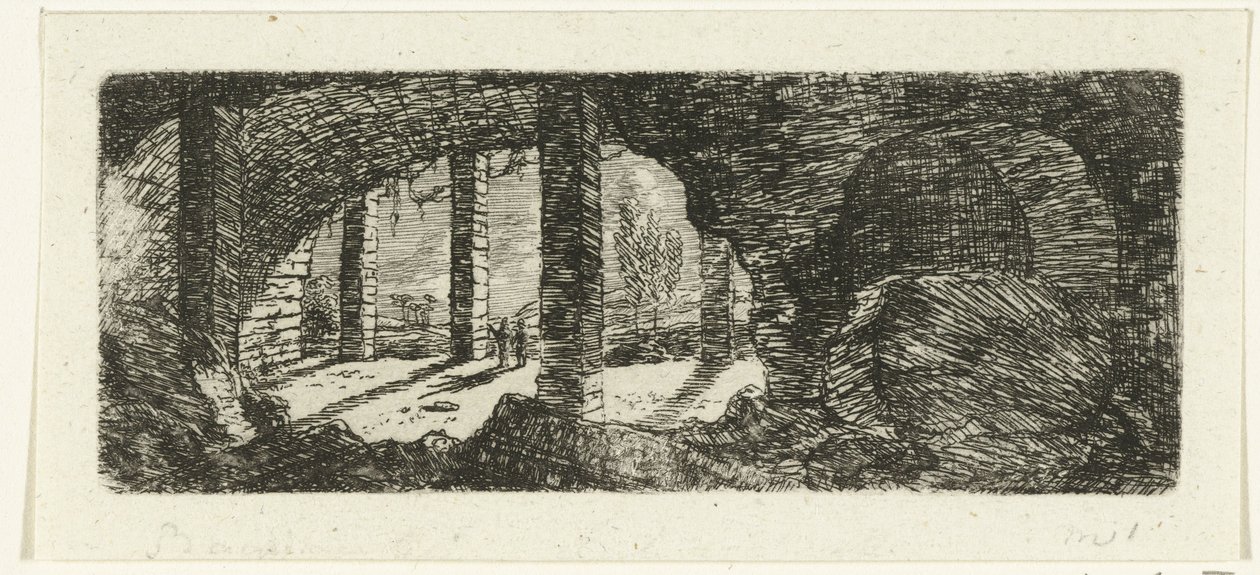 Ruine du Fort Saint-Pierre près de Maastricht - Ernst Willem Jan Bagelaar