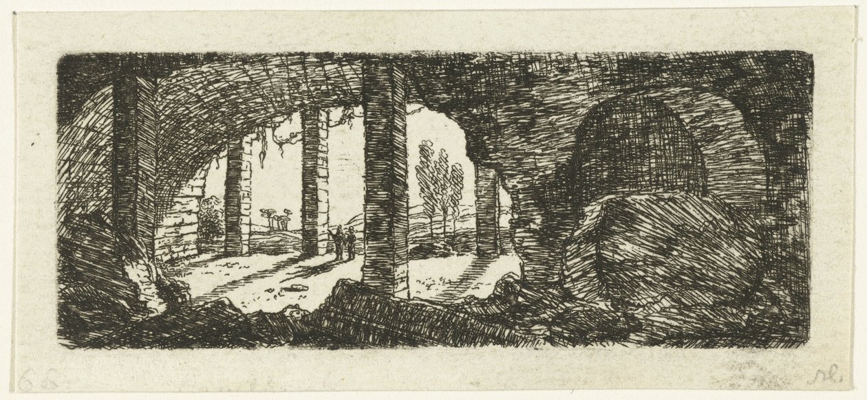 Ruine du Fort Saint-Pierre près de Maastricht - Ernst Willem Jan Bagelaar