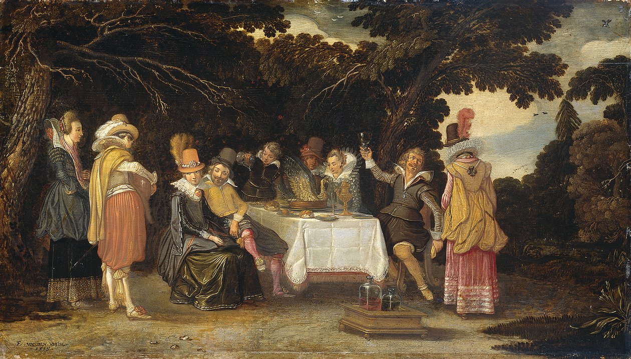 La fête champêtre - Esaias van de Velde