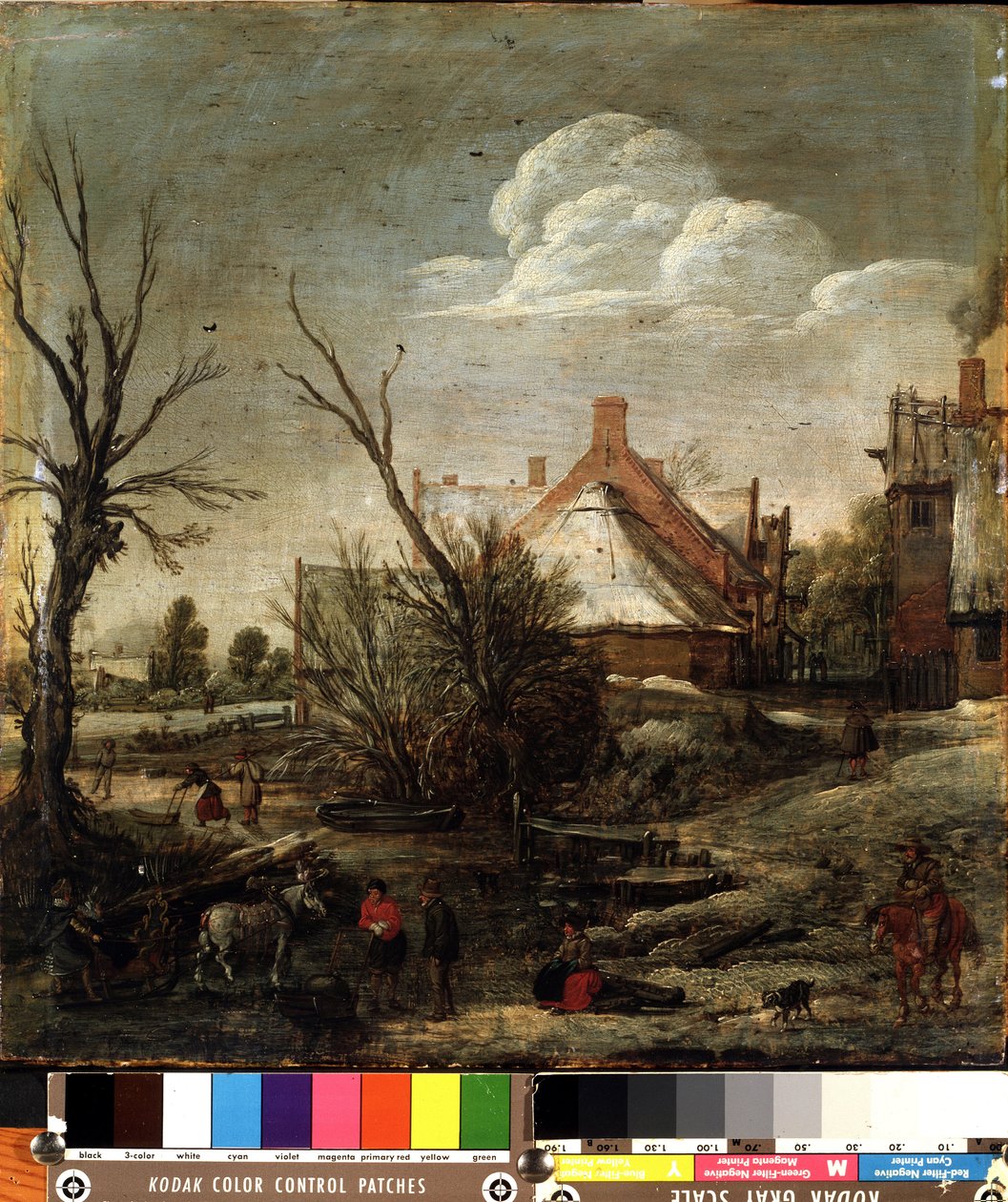 Hiver - Esaias I van de Velde