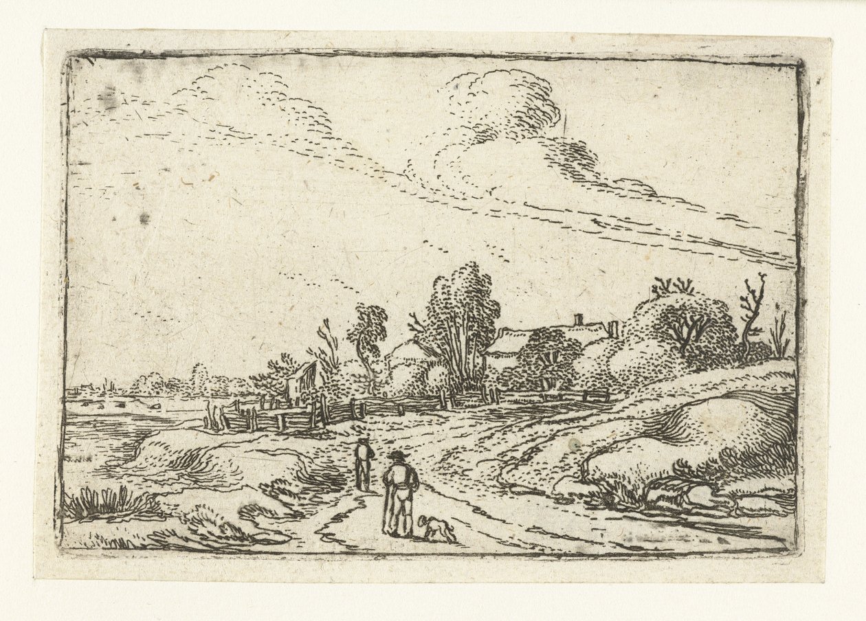 Sentier le long d