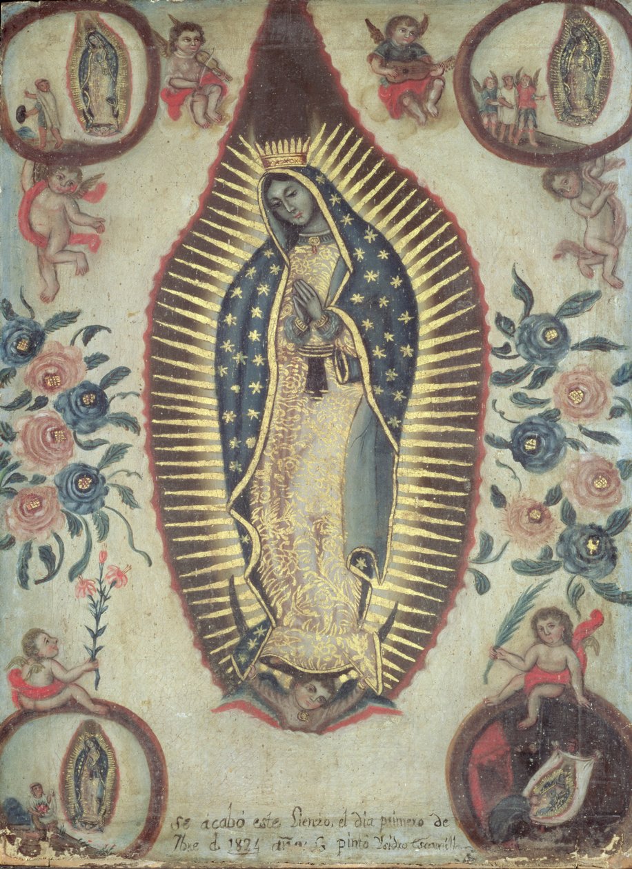Vierge de Guadalupe, 1824 - Escamilla Isidro