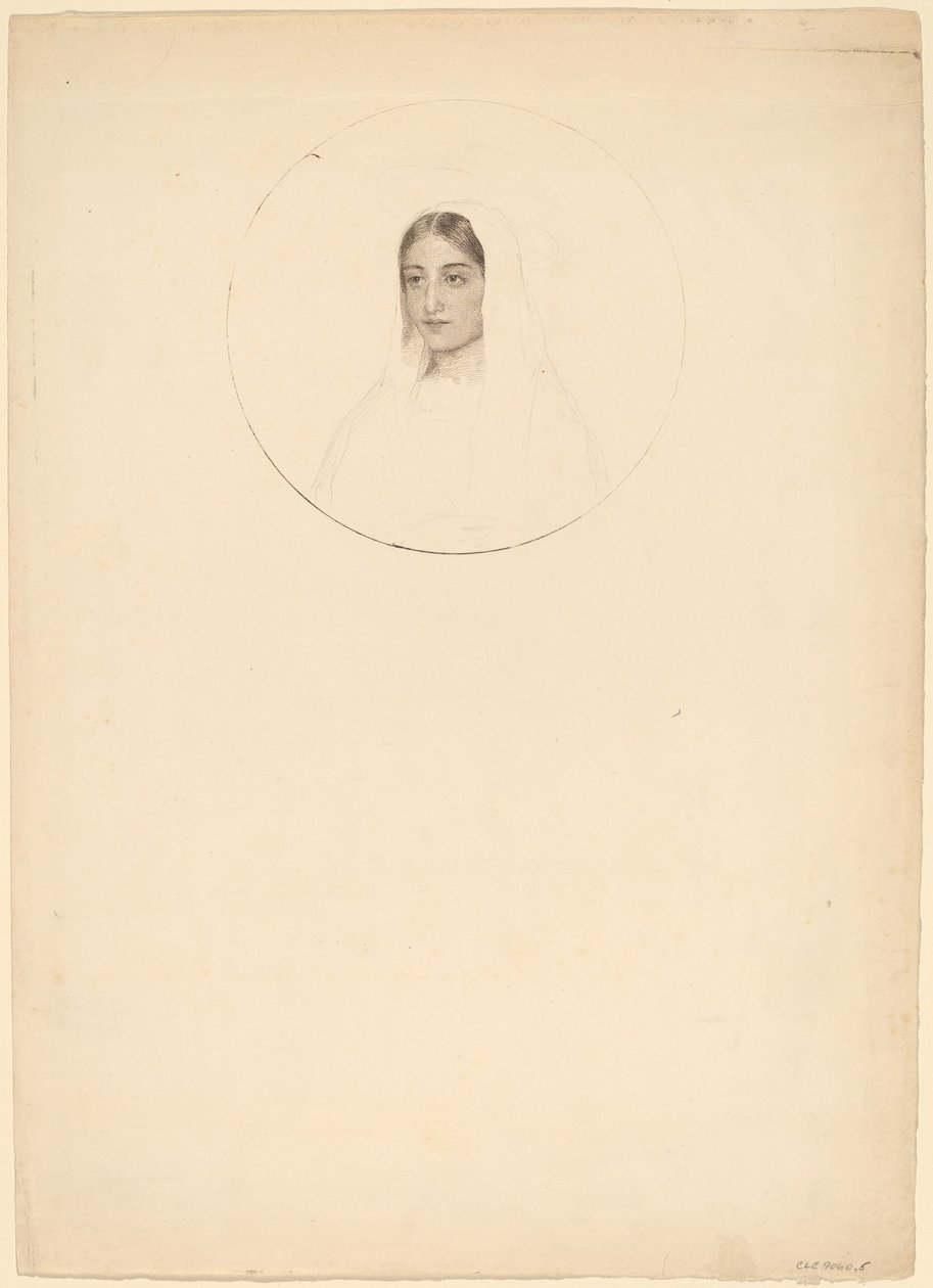 Tête de jeune femme - Esther Frances Alexander