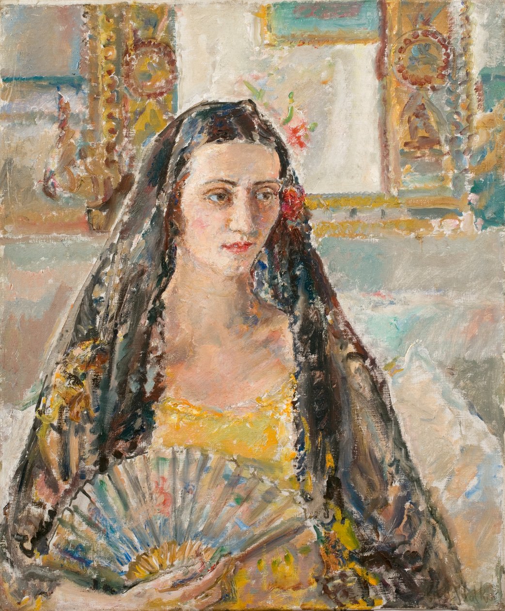 Dame à l