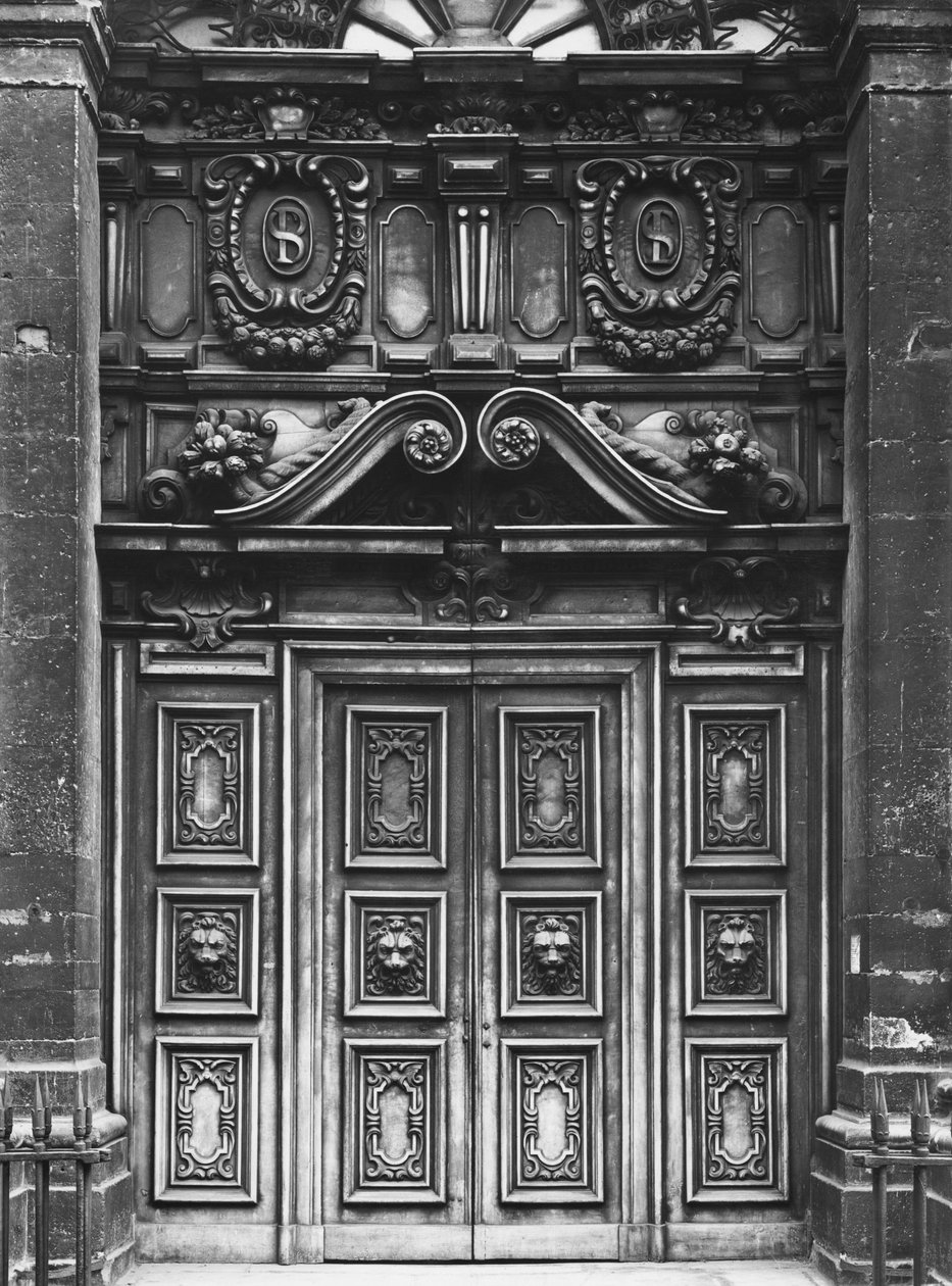 Vue de la façade de l