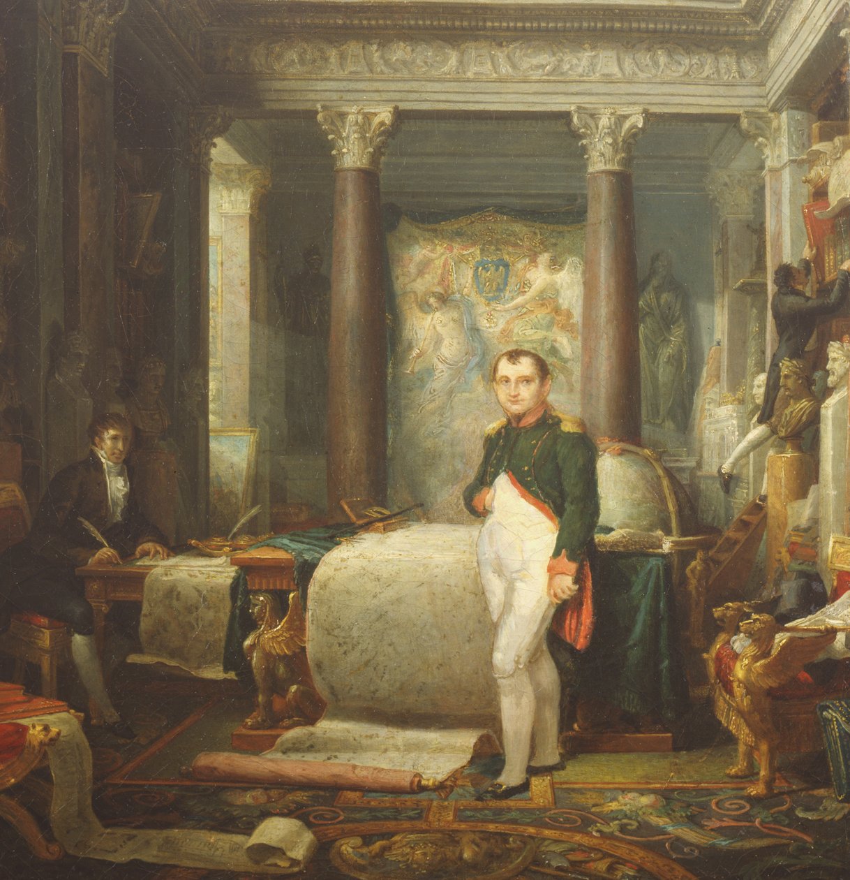 Napoléon dans son bureau - Etienne Barthelemy Garnier