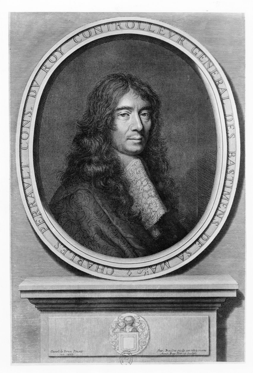 Portrait de Charles Perrault - Etienne Baudet