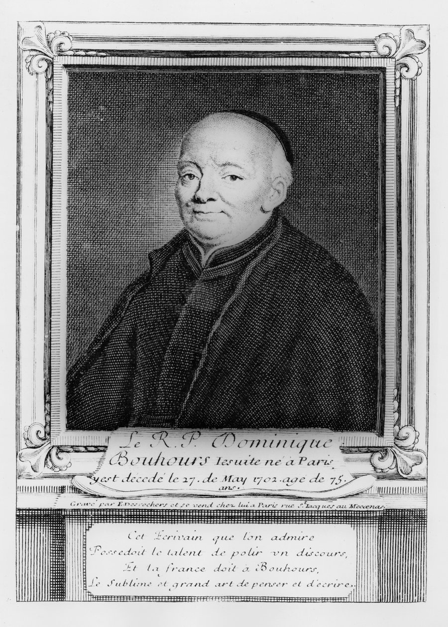 Dominique Bouhours - Etienne Jehandier Desrochers