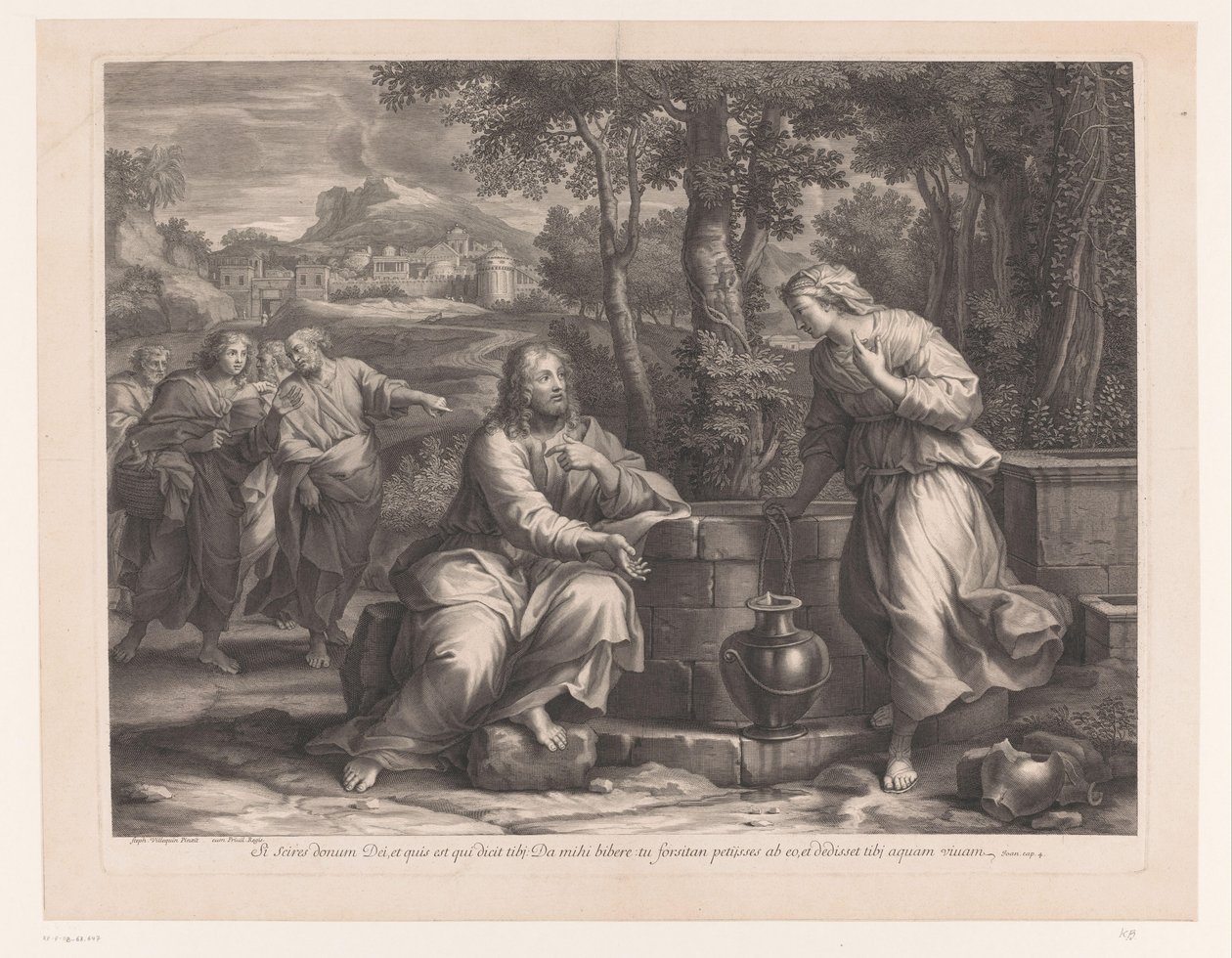 christ-et-la-femme-samaritaine-au-puits-etienne-baudet