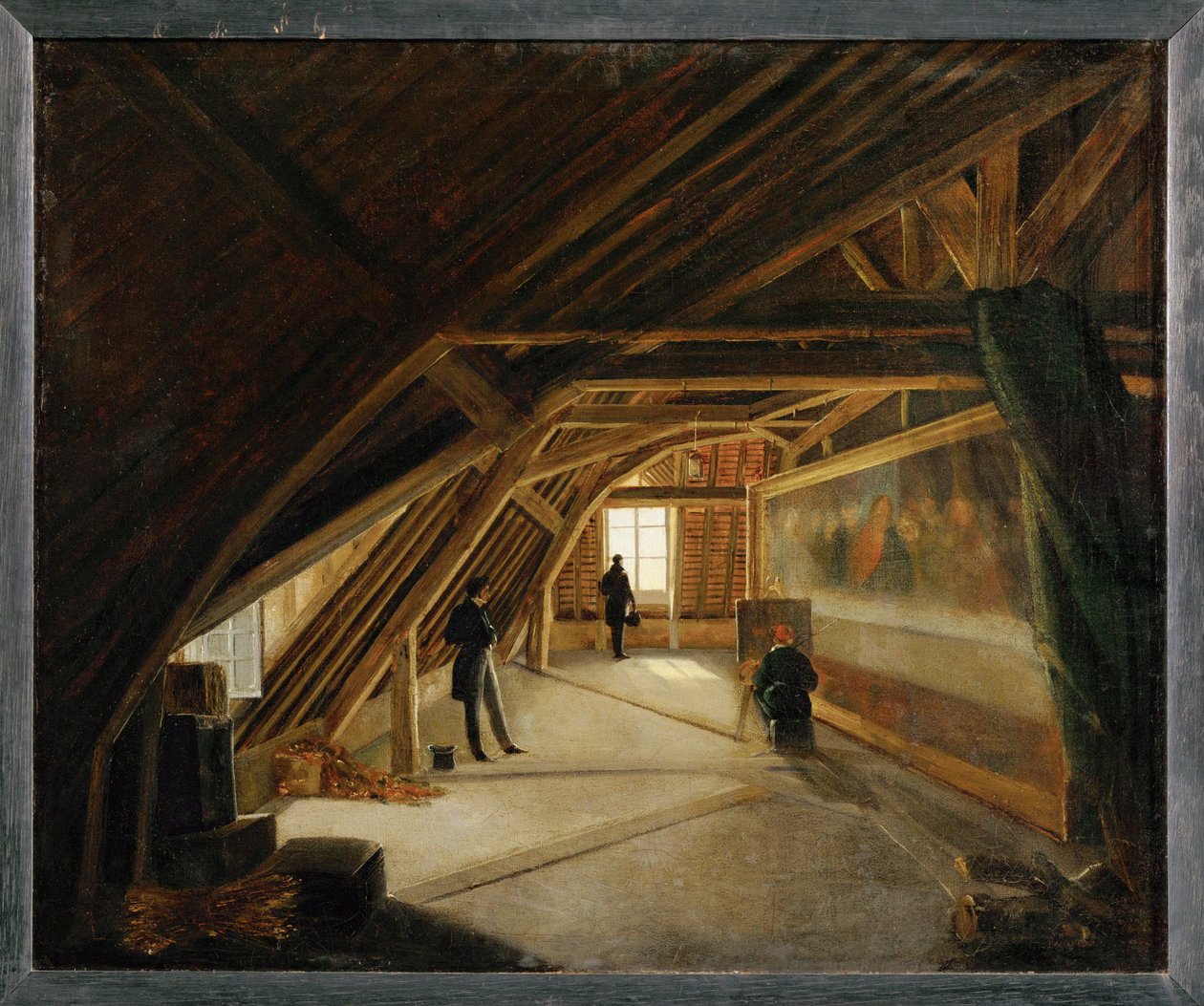 Vue des combles d