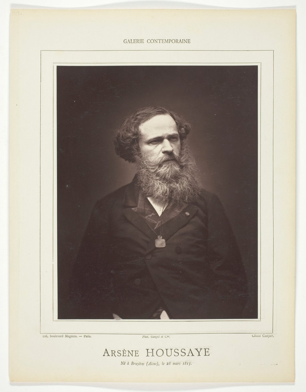 Arsène Houssaye - Etienne Carjat