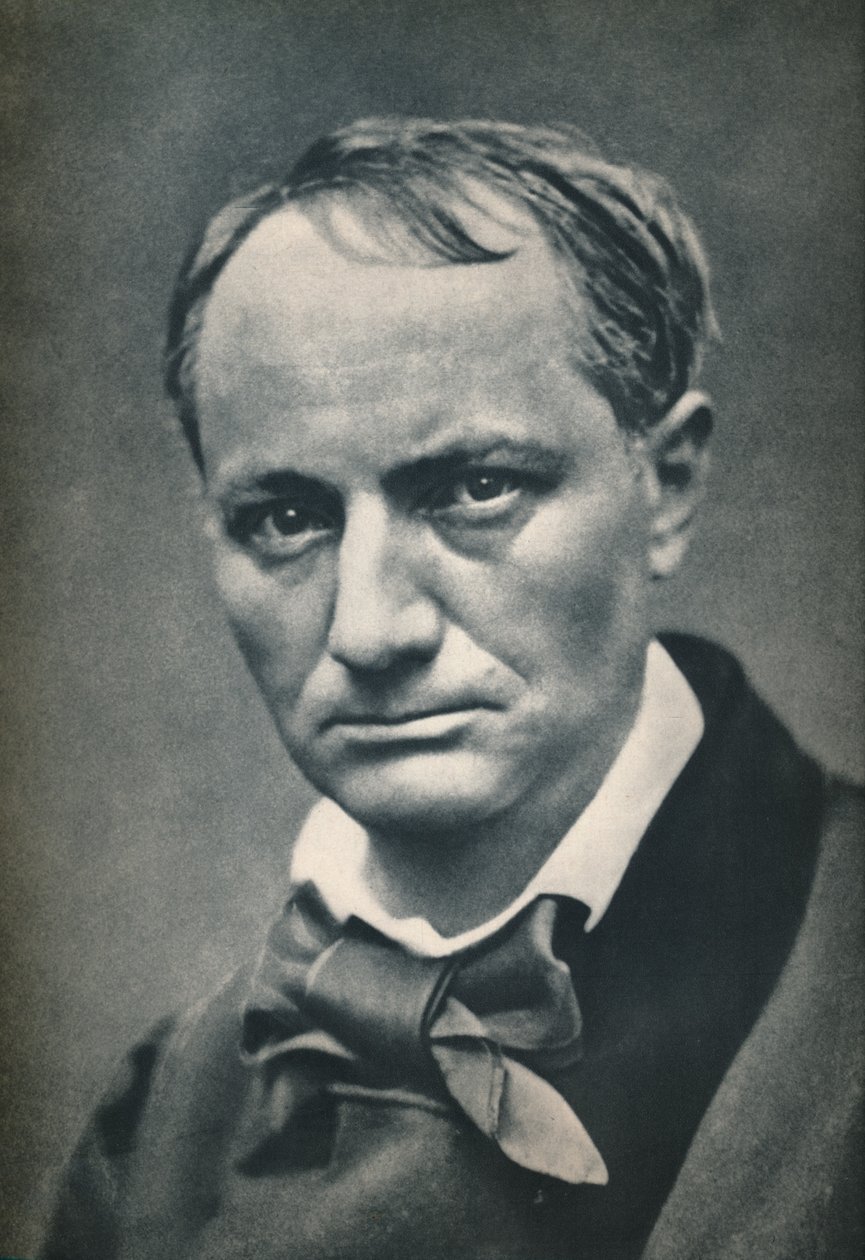 Charles Baudelaire, 1863, 1939 - Etienne Carjat