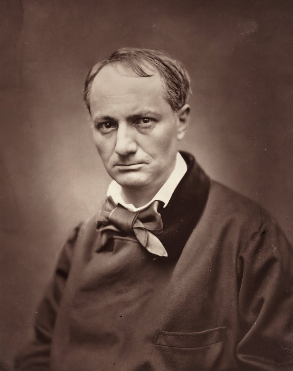 Charles Baudelaire poète, critique et écrivain français, 1821-1867, vers 1863 - Etienne Carjat