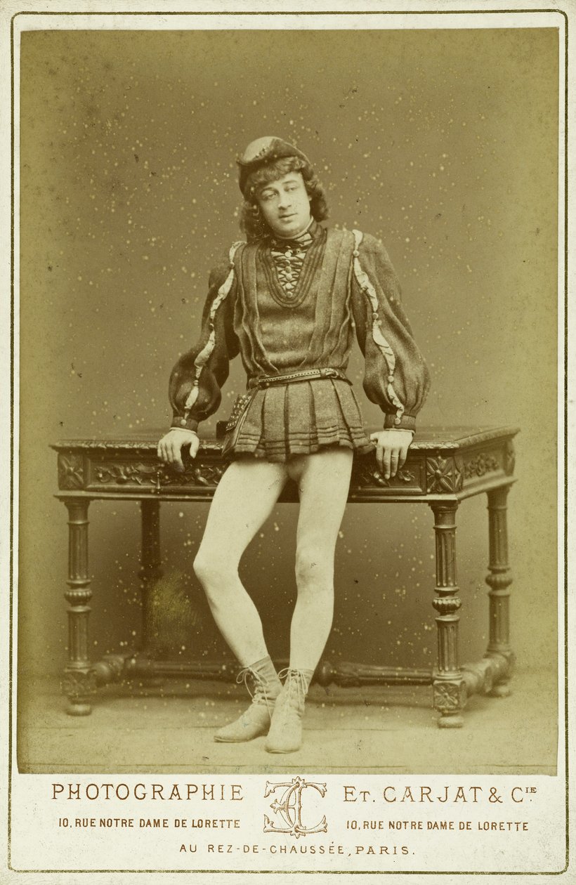 Charley dans le rôle de Jehan Frollo - Etienne Carjat