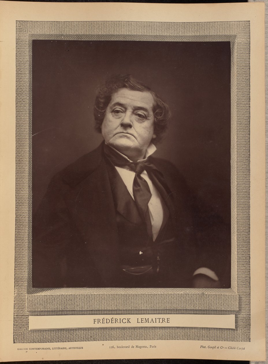 Frédérick Lemaitre - Etienne Carjat
