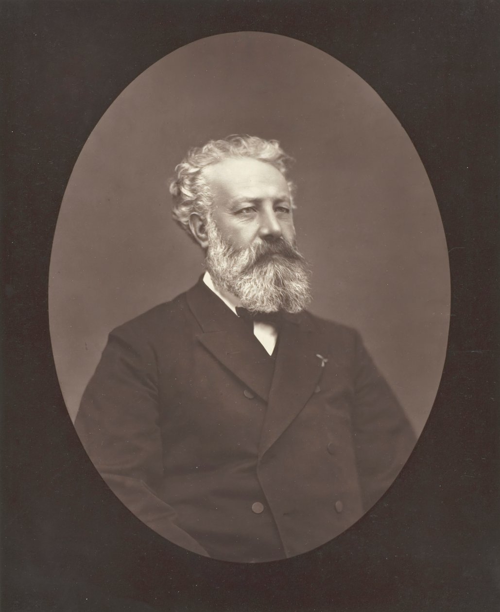 Jules Verne, vers 1876 - Etienne Carjat