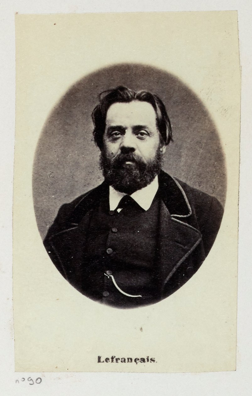 Lefrançois Adolphe Gustave, dit Gustave Lefrançais (1826-1901). Instituteur, il crée en 1849 avec Pauline Roland (1805-1852), l