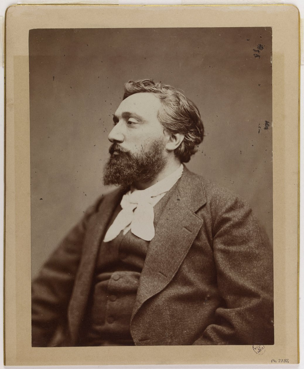 Léon Gambetta (1838-1882), avocat et homme politique. - Etienne Carjat