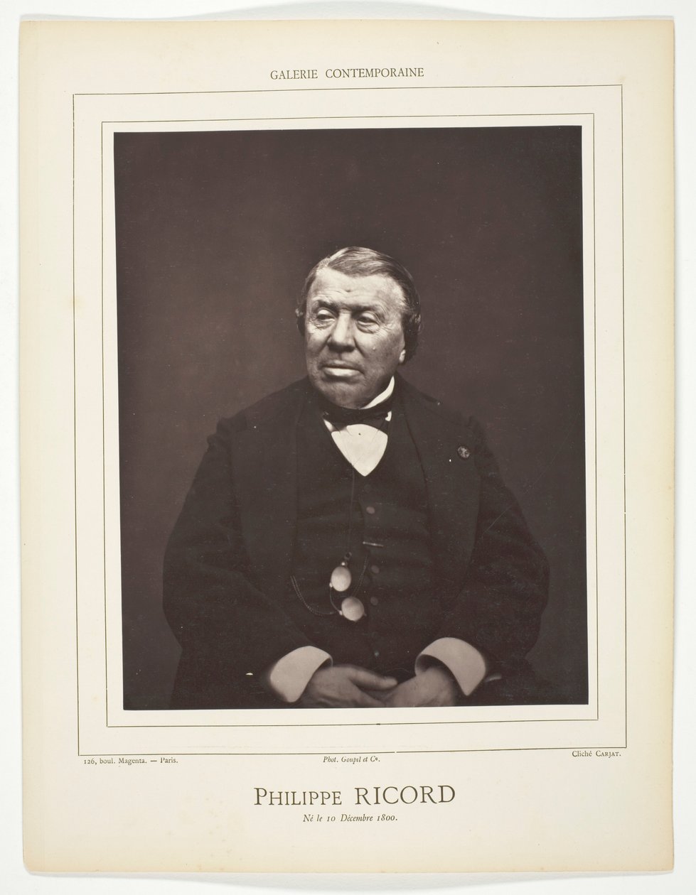 Philippe Ricord - Etienne Carjat