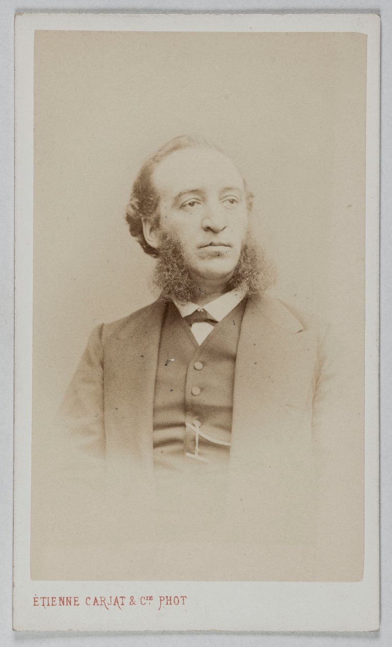 Portrait de Jules Ferry (1832-1893), homme politique, avocat, ministre plénipotentiaire - Etienne Carjat