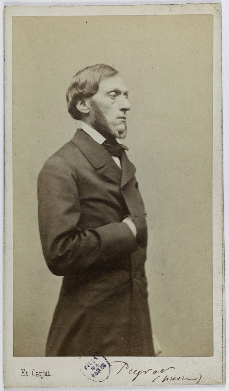 Portrait de Peyrat Alphonse, (1812 - 1890), (publiciste, homme politique) - Etienne Carjat