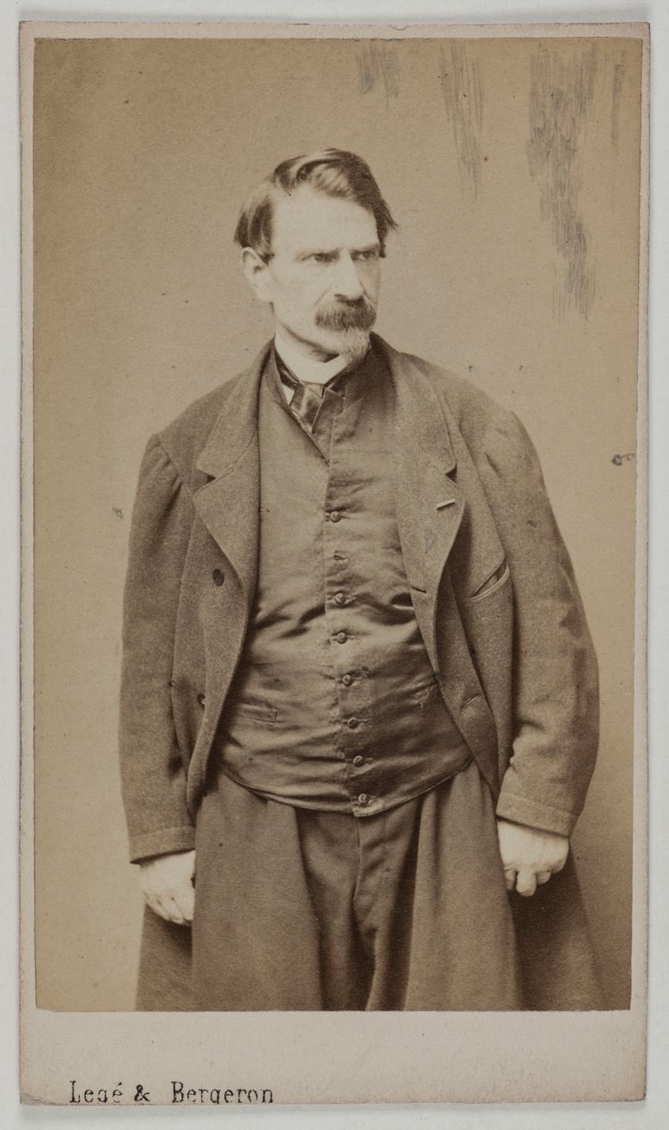 Portrait of François Delsarte, c.1870-90 (albumen print) - Etienne Carjat