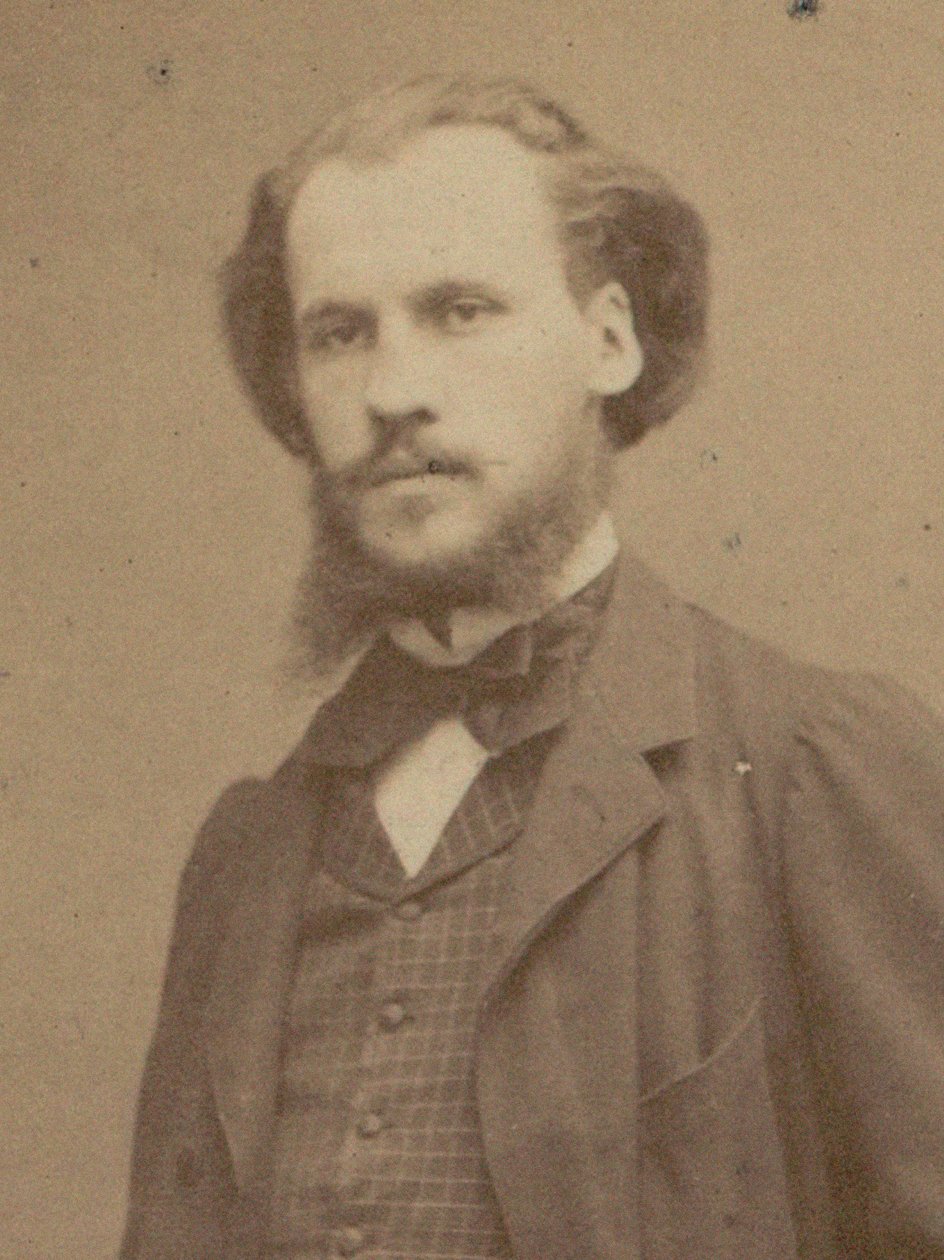 Portrait du compositeur Charles Lenepveu 1840-1910, 1870 - Etienne Carjat