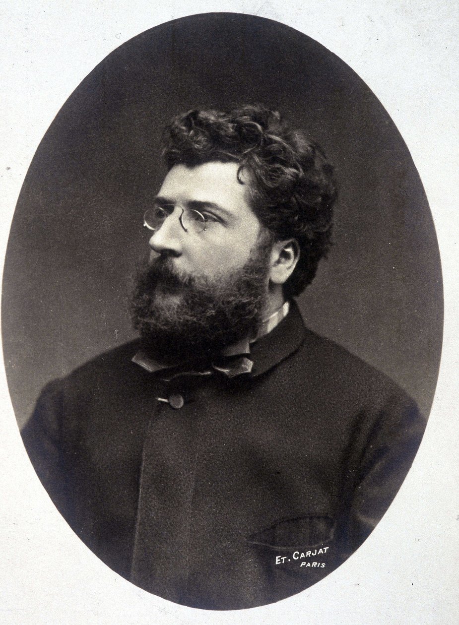 Portrait du compositeur Georges Bizet - Etienne Carjat