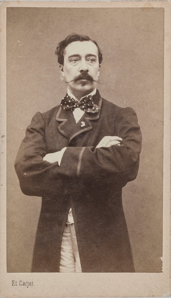 Portrait du peintre Alfred Stevens - Etienne Carjat