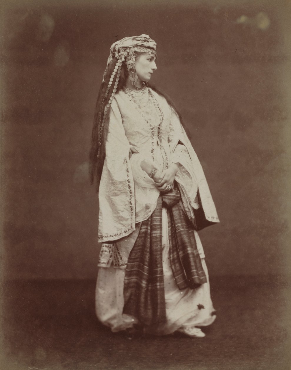 Sarah Bernhardt dans Zaïre de Voltaire, 1874 - Etienne Carjat