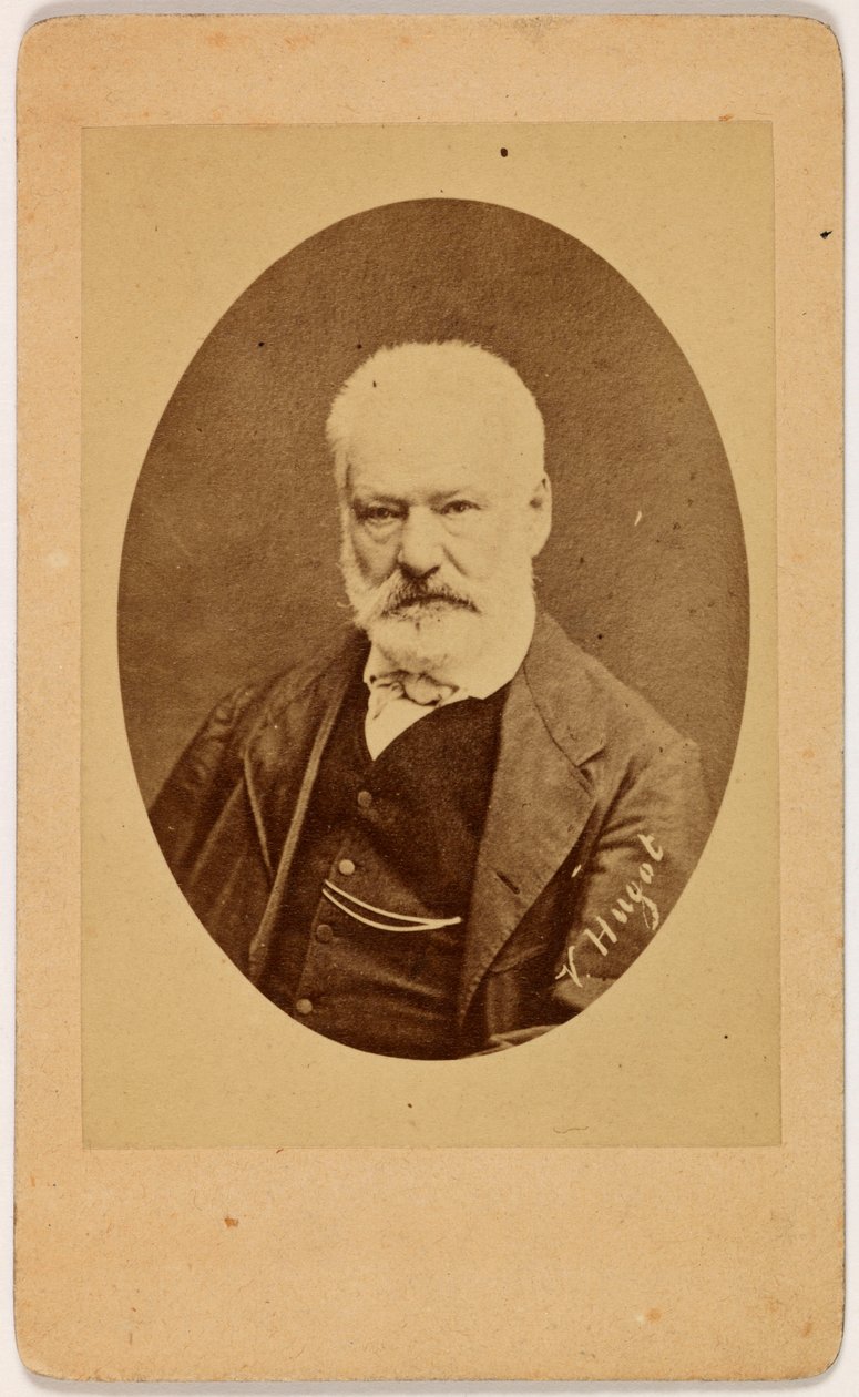 Victor Hugo de face - Etienne Carjat