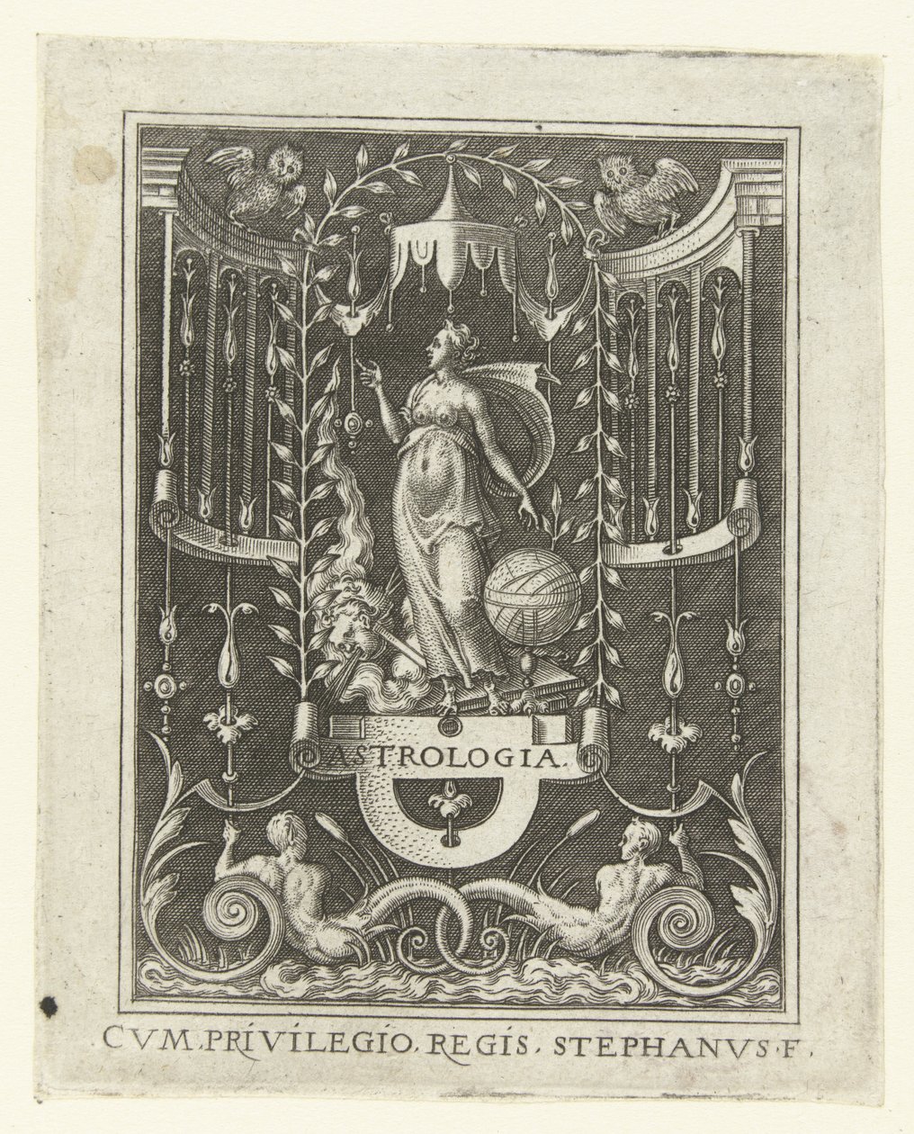 Astrologie (Les Quatre Arts Libéraux, la Perspective et l