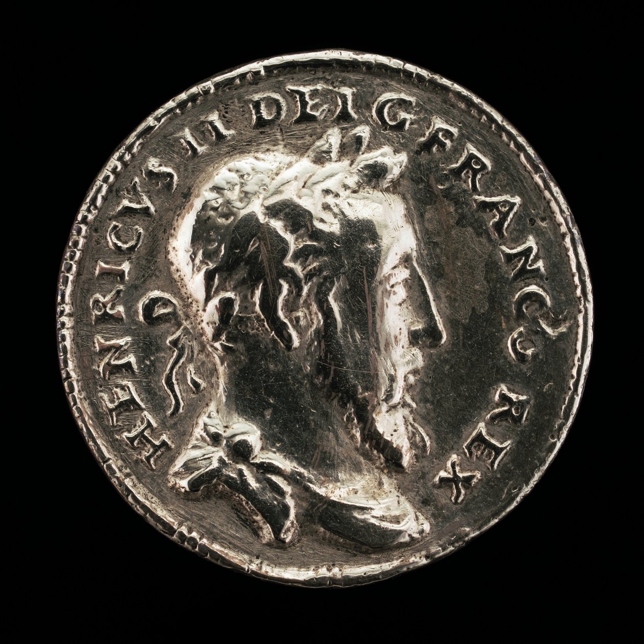 Henri II, 1519-1559, roi de France 1547 [avers] - Etienne Delaune
