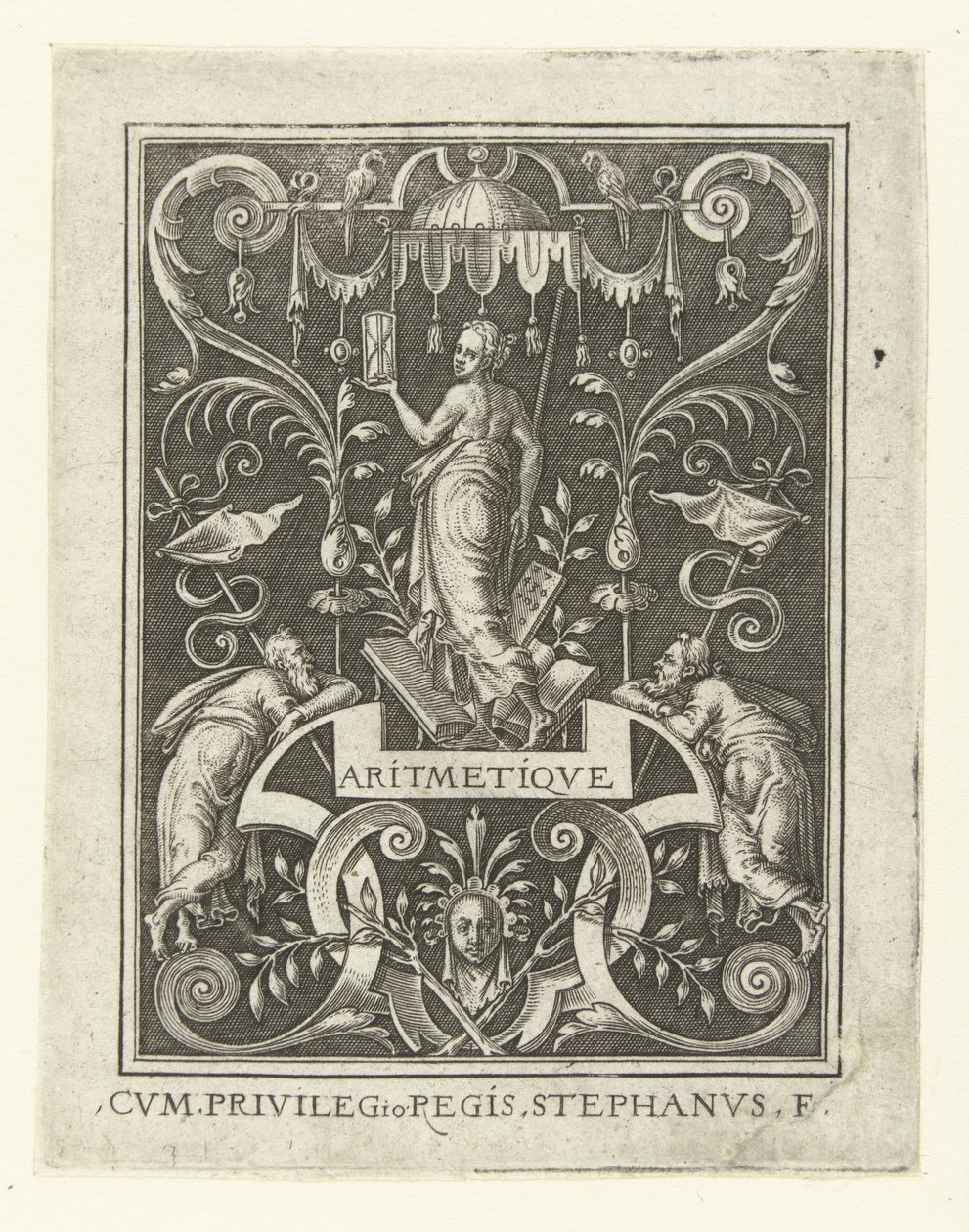 Arithmétique (Les quatre arts libéraux, la perspective et l