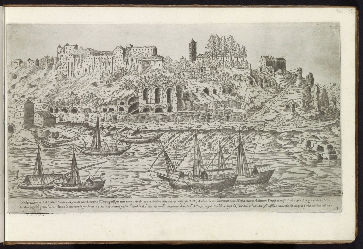 Aventin le long du Tibre à Rome (I vestigi dell