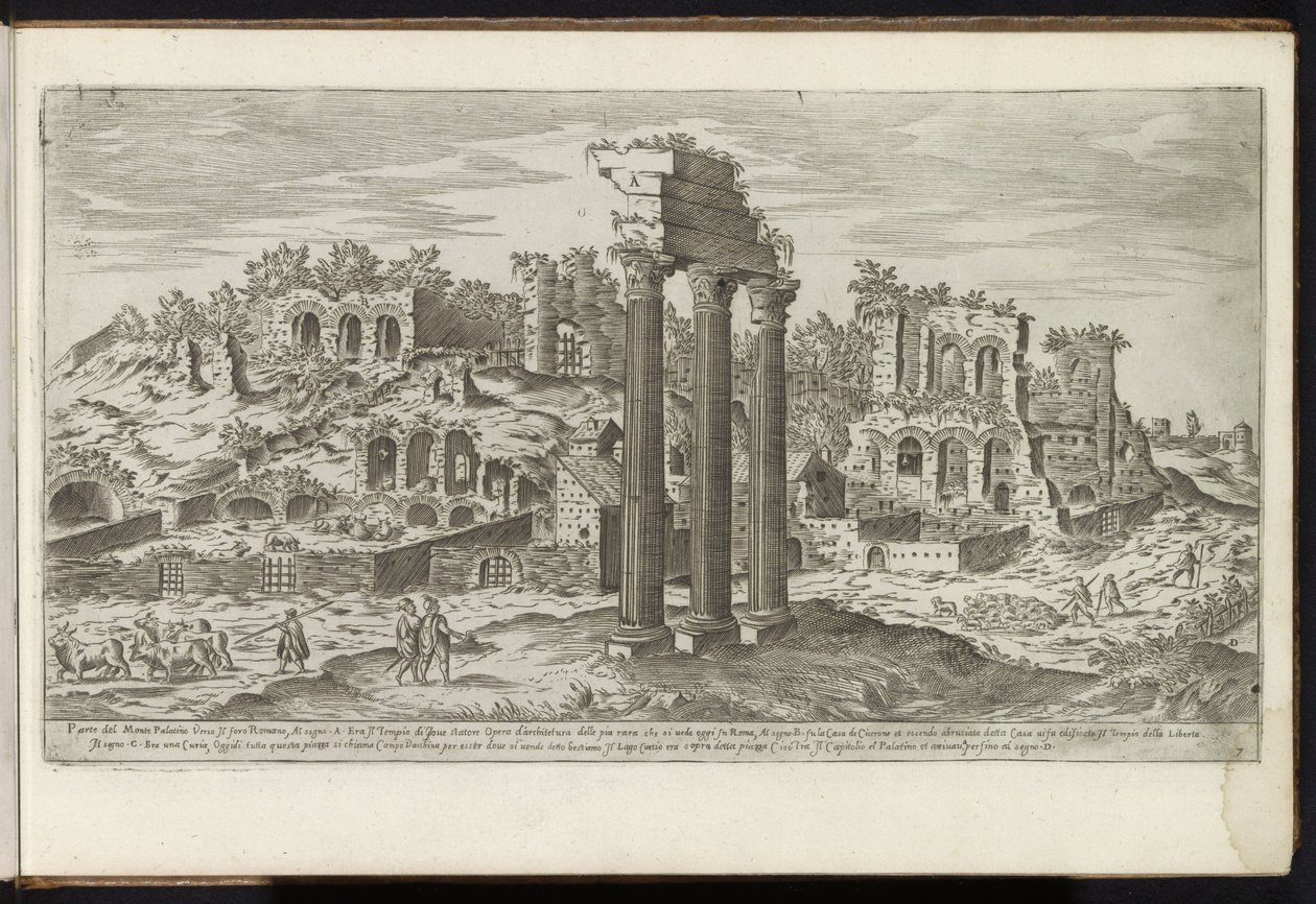 Palatin à Rome - Etienne Duperac