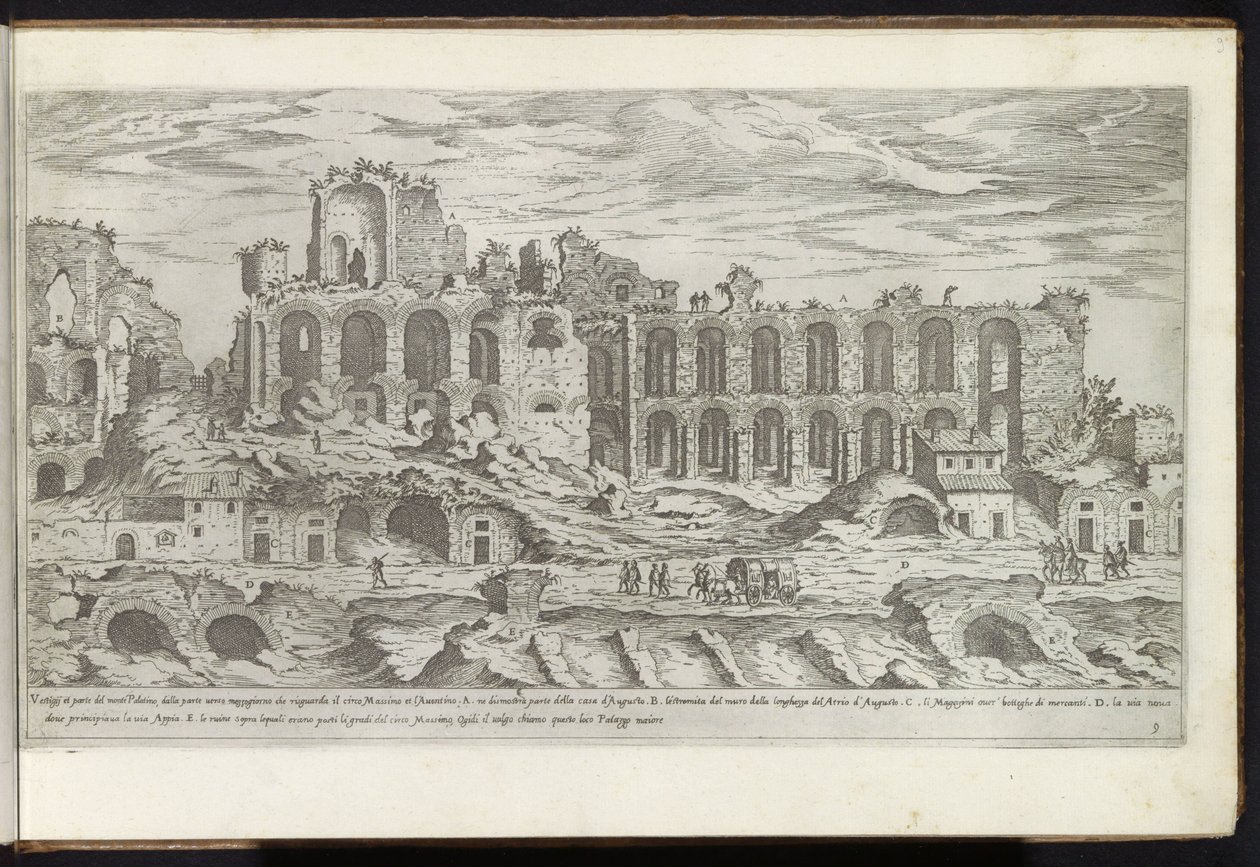 Palatin à Rome - Etienne Duperac