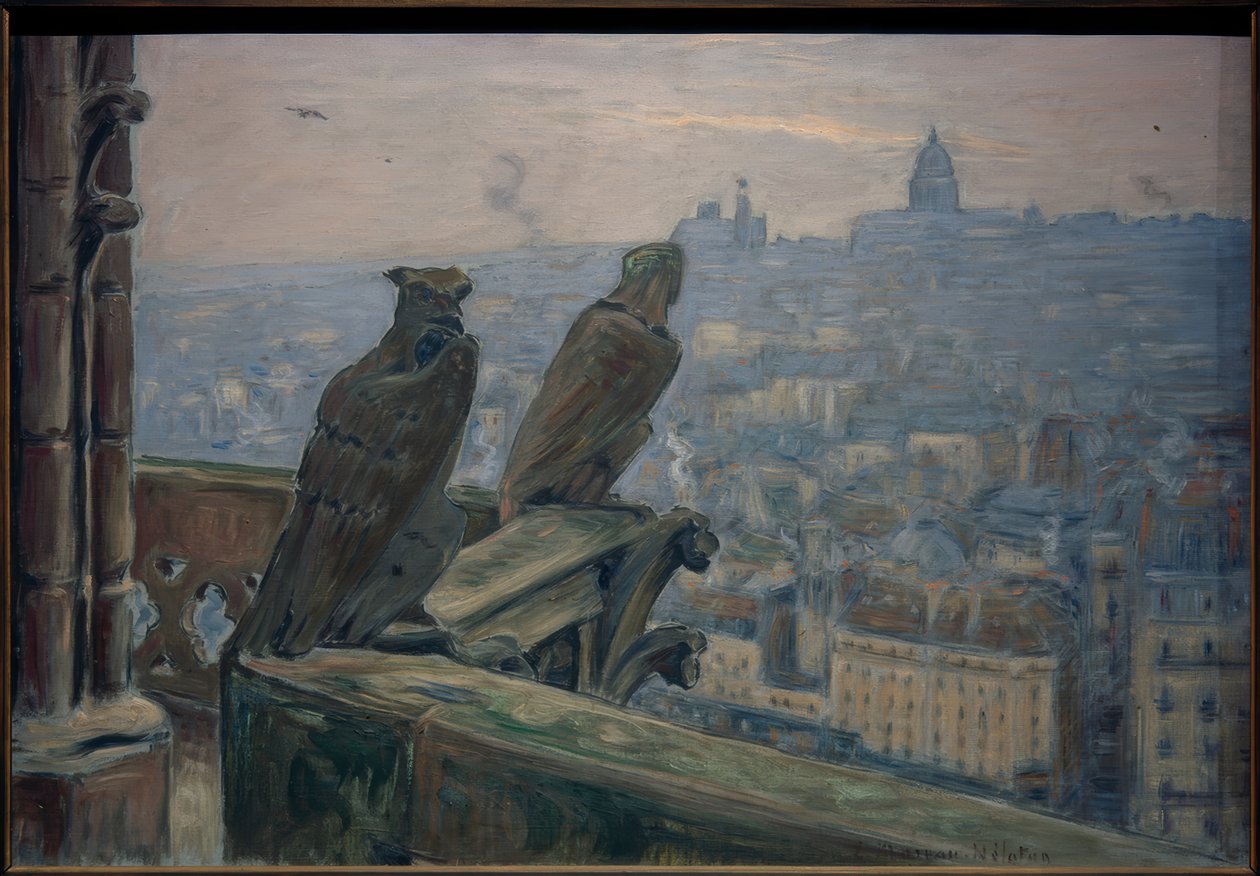 Paris vu de Notre-Dame - Etienne Moreau Nelaton