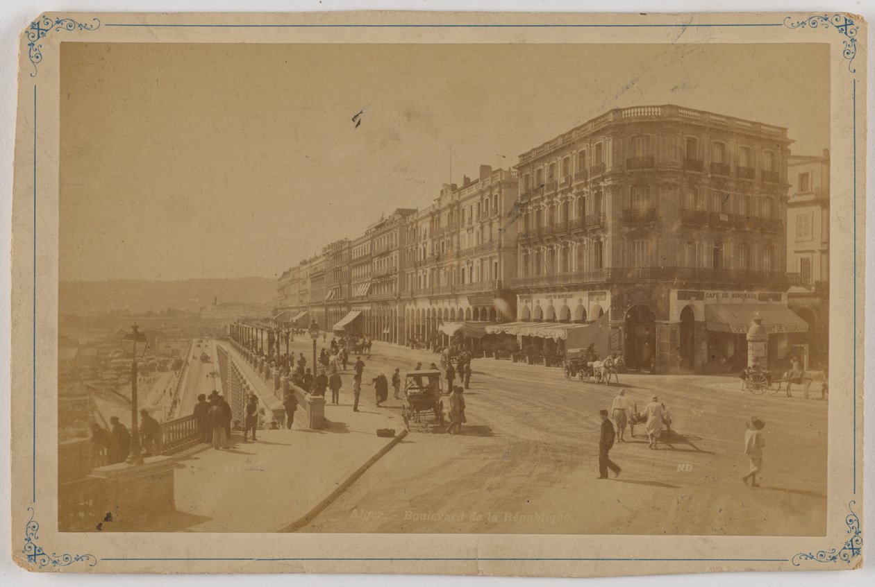 Alger - Boulevard de la Republique - Etienne Neurdein