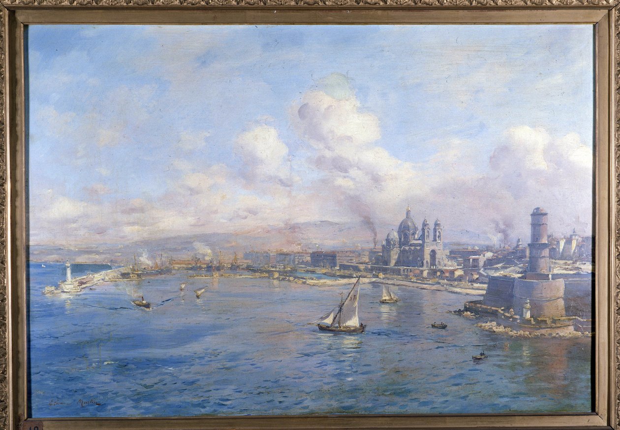 Le bassin de la Joliette et les nouveaux ports à Marseille - Etienne Philippe Martin