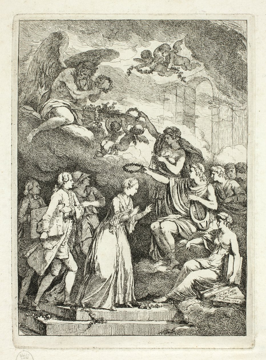 Planche de, Nella Venuta - Etienne de Lavallee Poussin