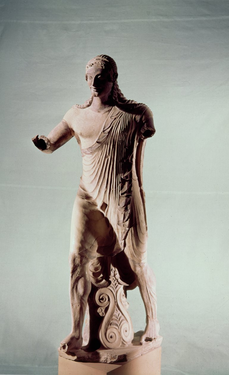 Apollon de Véies, du Temple de Minerve, c.510 av. J.-C. - Etruscan